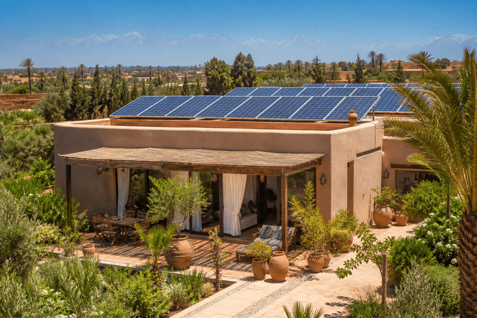 Combien rapporte vraiment une installation solaire sur une villa ?